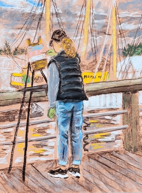 Canoe Club Artist -sold-